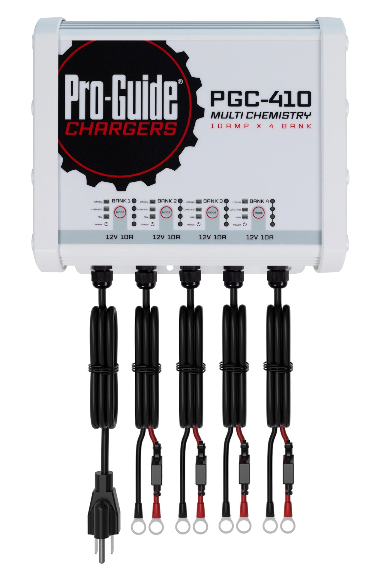 PGC-410 | 12V 4-Bank, 10-Amp On-Board Battery Charger